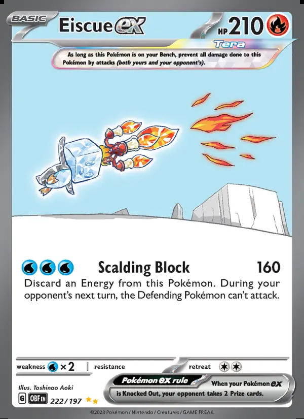 Image of the card Eiscue ex