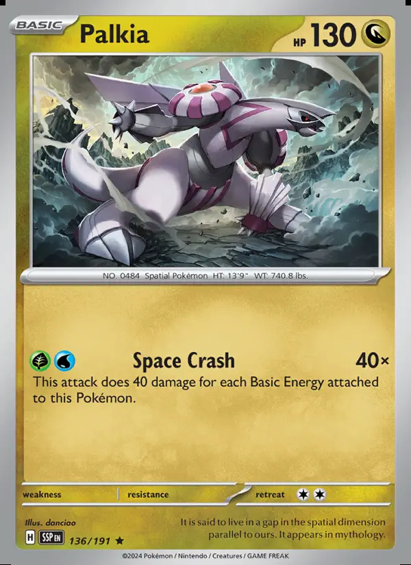 Image of the card Palkia