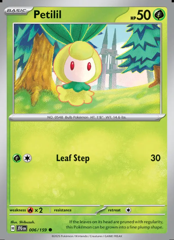 Image of the card Petilil