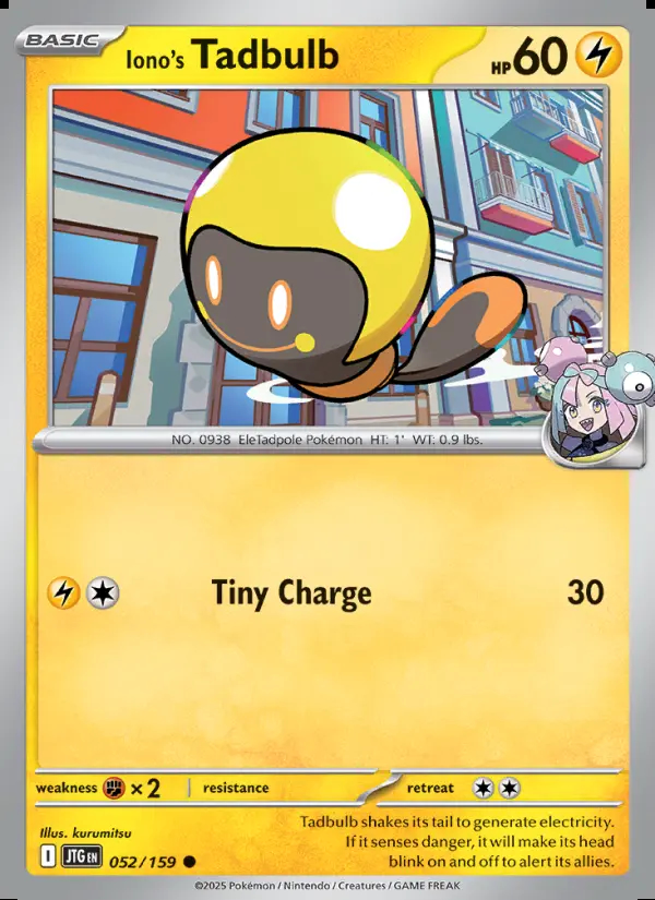 Image of the card Iono's Tadbulb