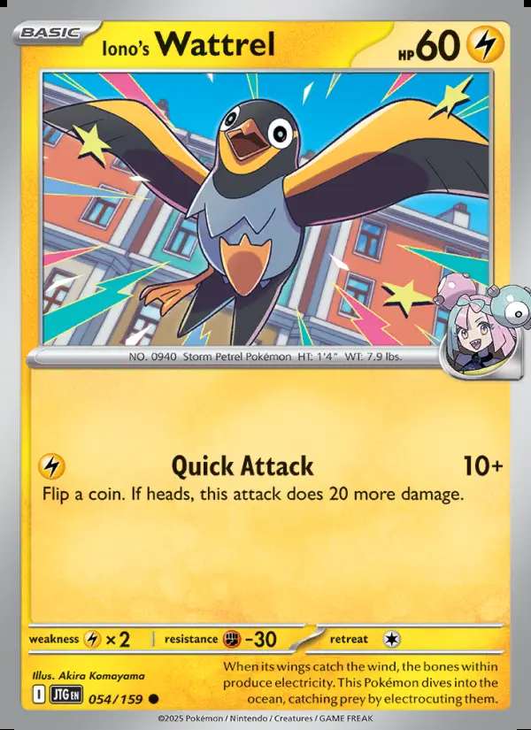 Image of the card Iono's Wattrel