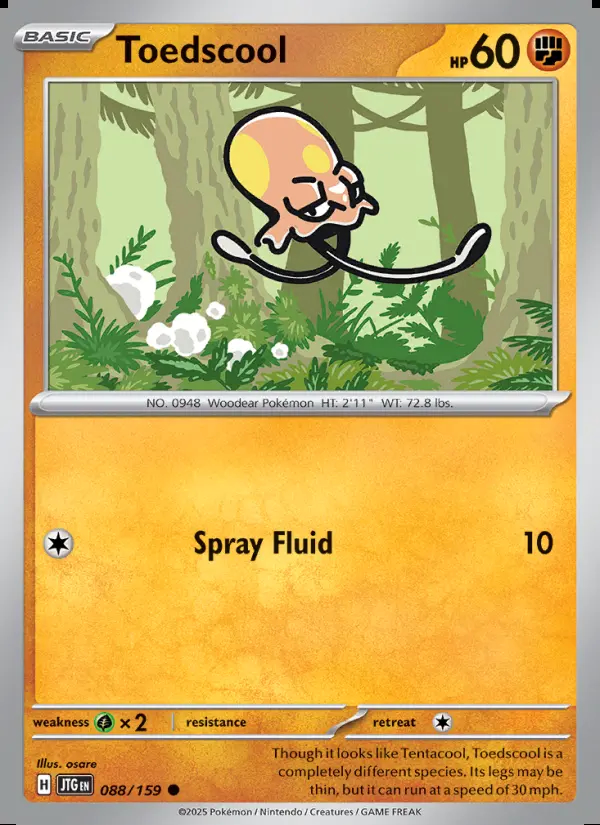 Image of the card Toedscool