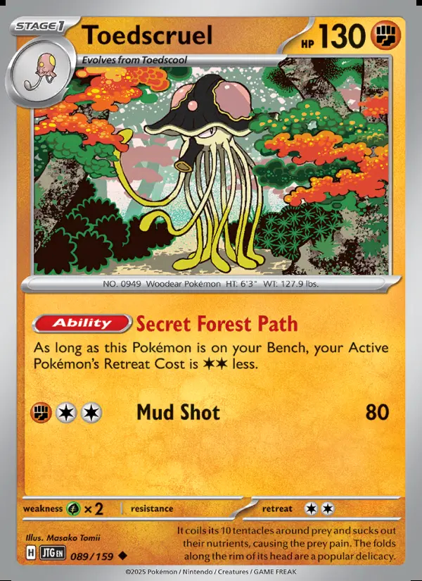 Image of the card Toedscruel