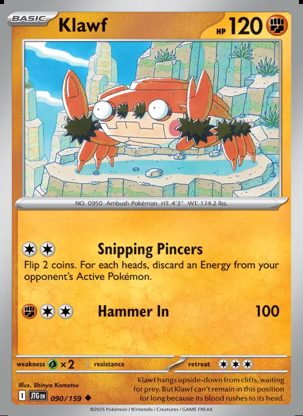 Image of the card Klawf