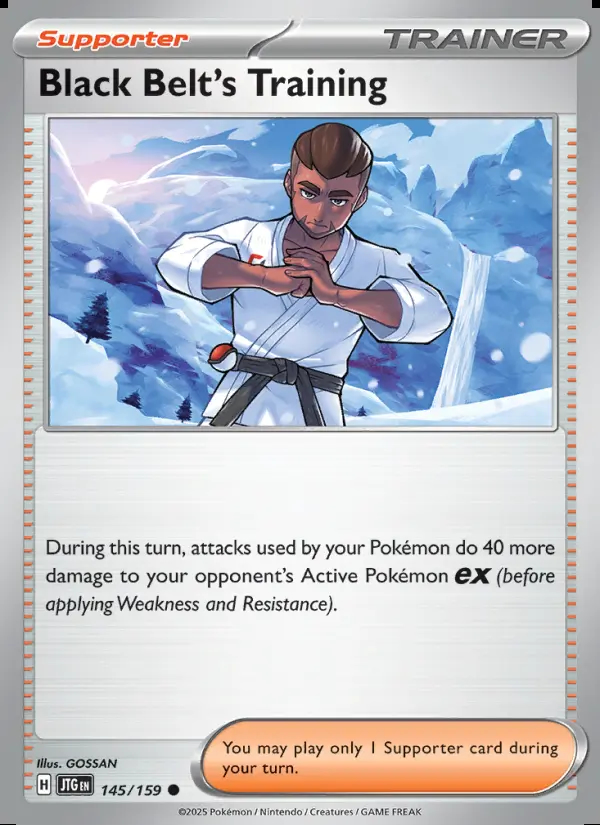 Image of the card Black Belt's Training