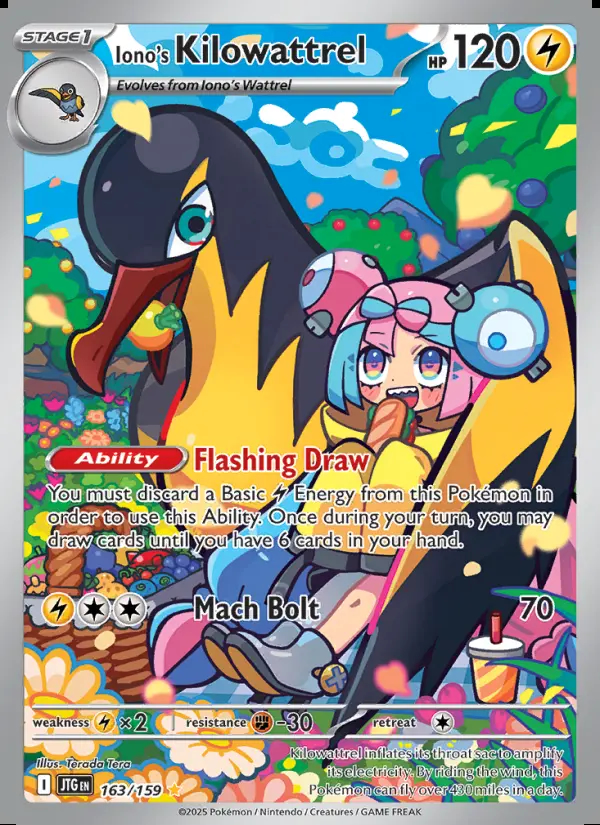 Image of the card Iono's Kilowattrel