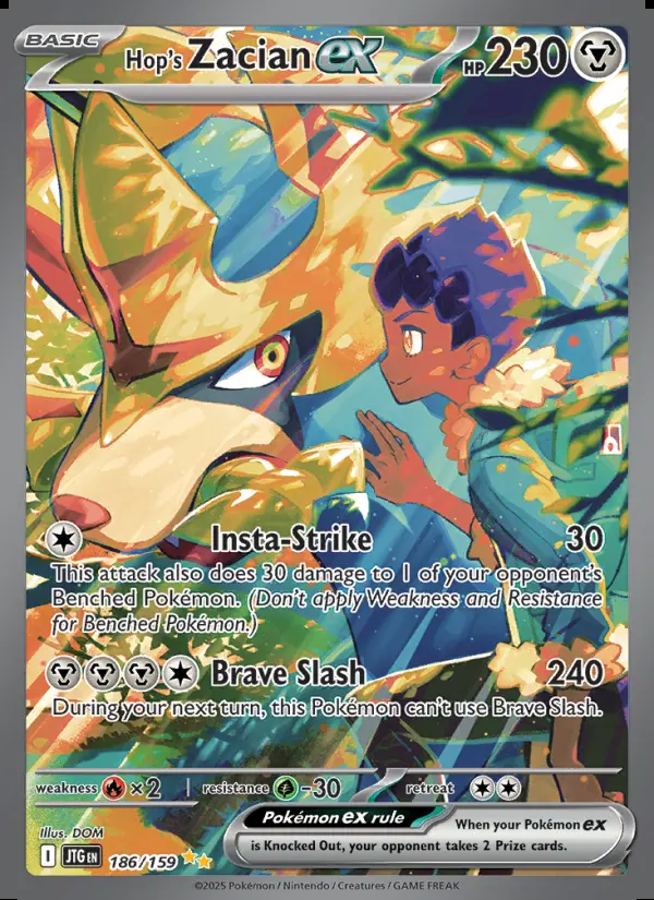 Image of the card Hop's Zacian ex