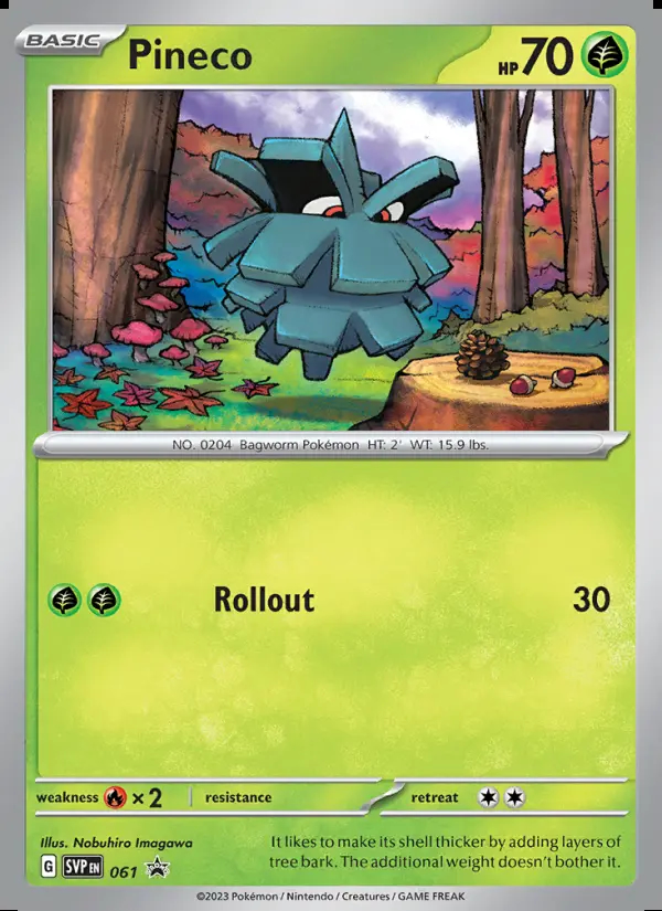 Image of the card Pineco