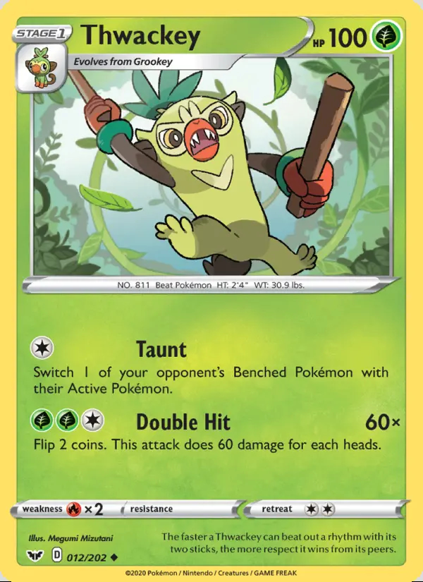 Image of the card Thwackey