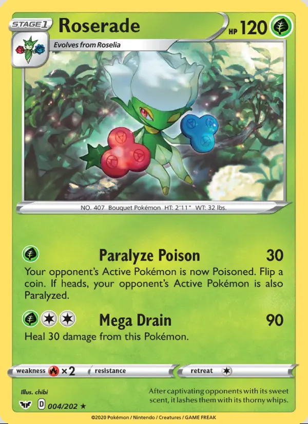 Image of the card Roserade