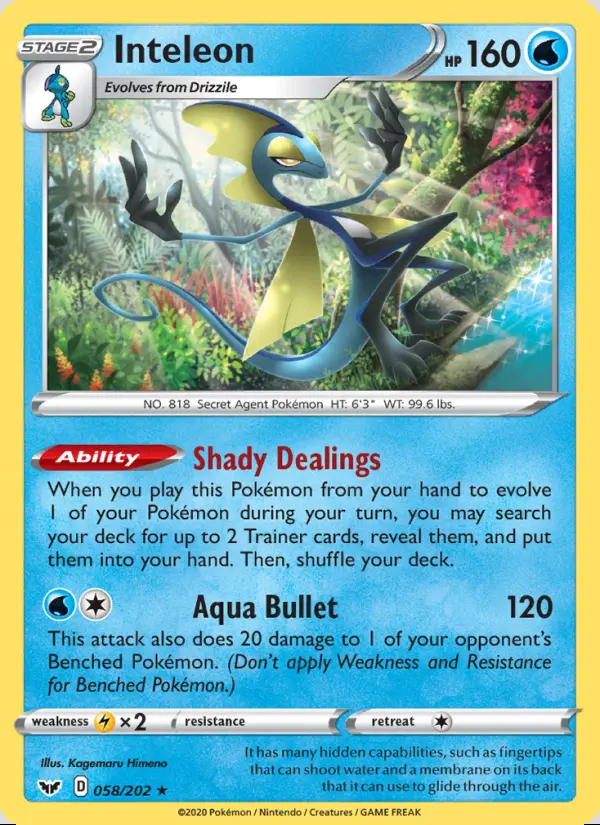 Image of the card Inteleon