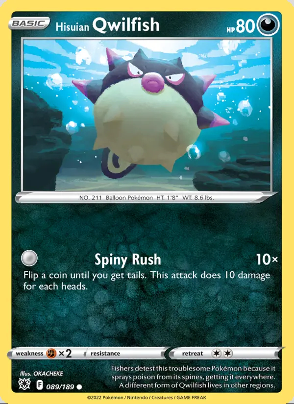 Image of the card Hisuian Qwilfish