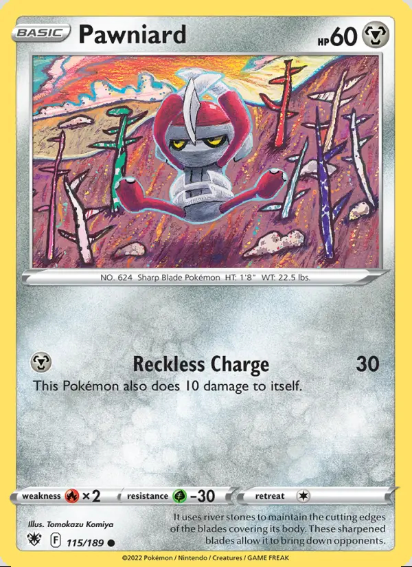 Image of the card Pawniard