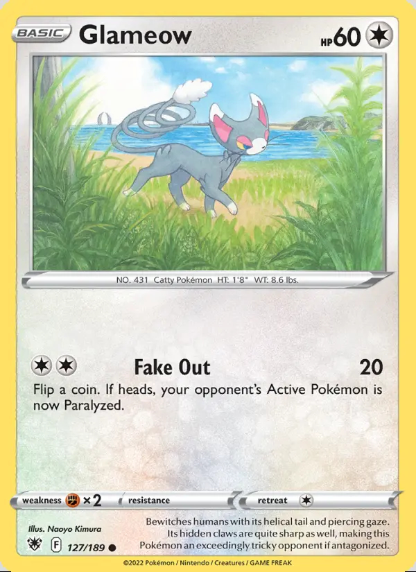 Image of the card Glameow