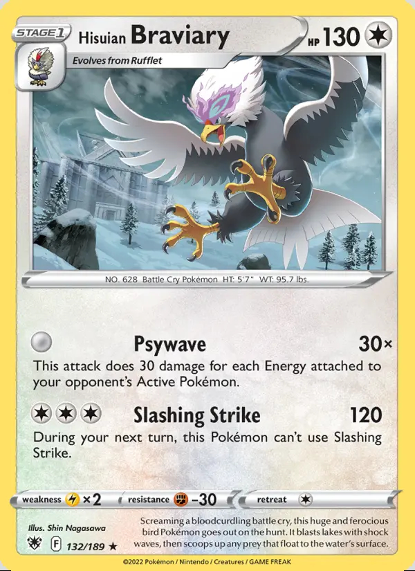 Image of the card Hisuian Braviary