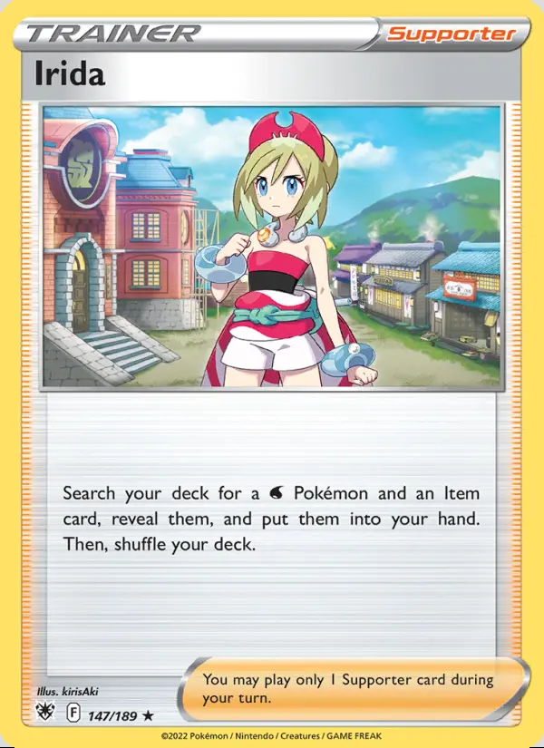 Image of the card Irida