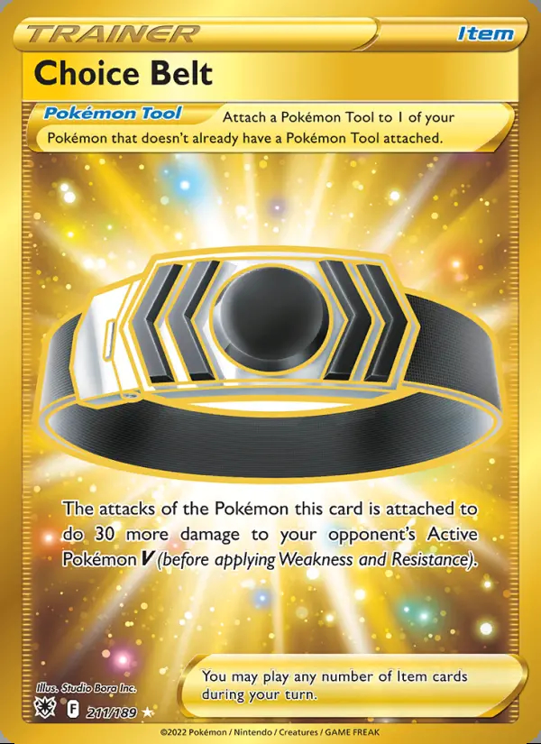Image of the card Choice Belt