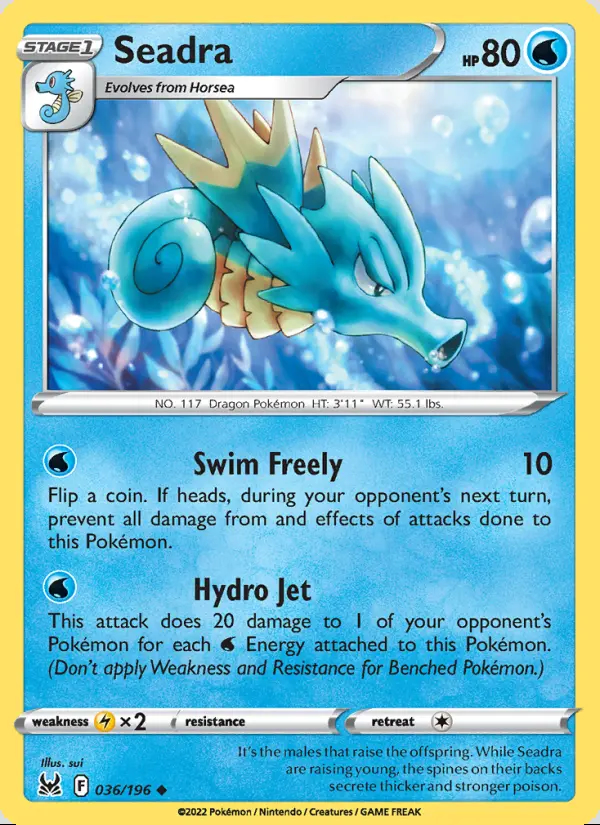 Image of the card Seadra