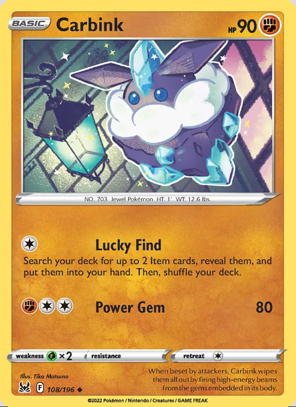 Image of the card Carbink