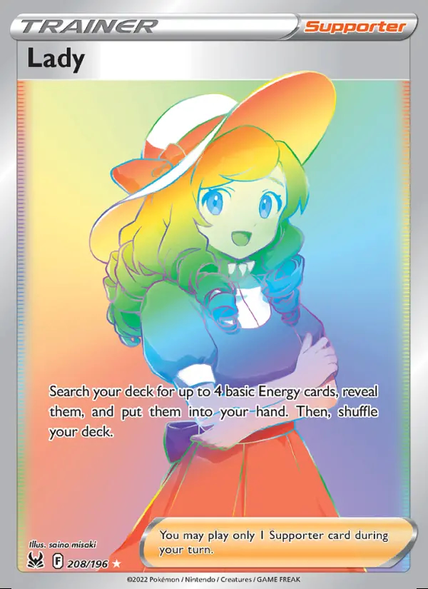 Image of the card Lady