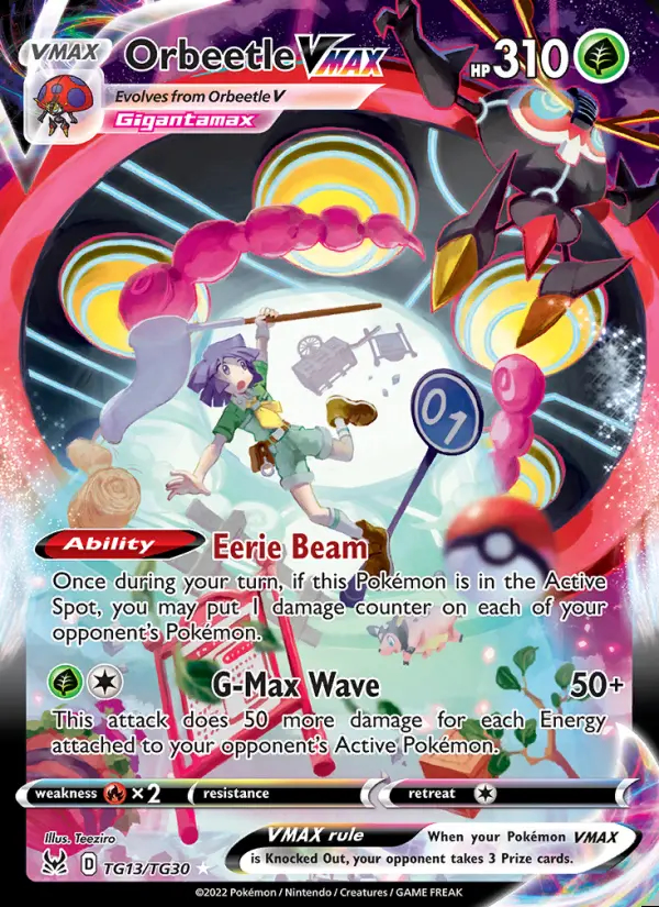 Image of the card Orbeetle VMAX