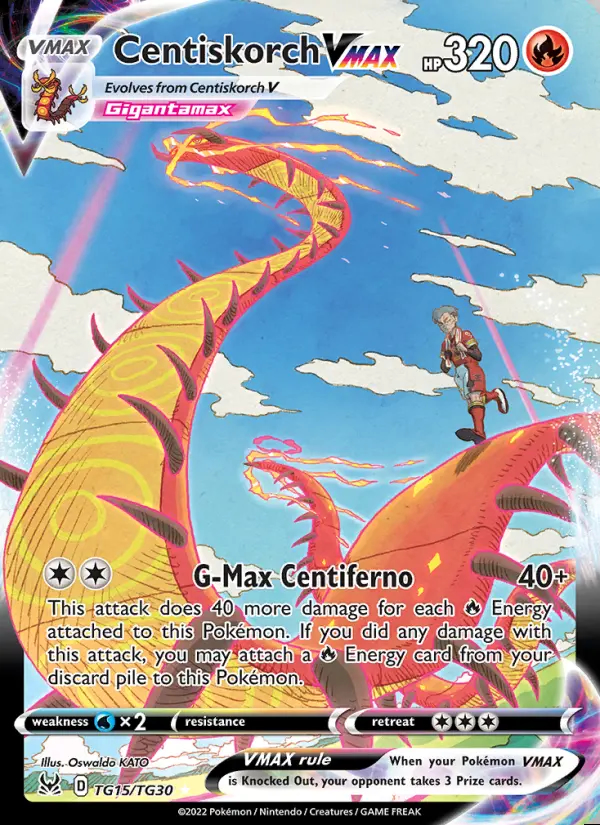 Image of the card Centiskorch VMAX