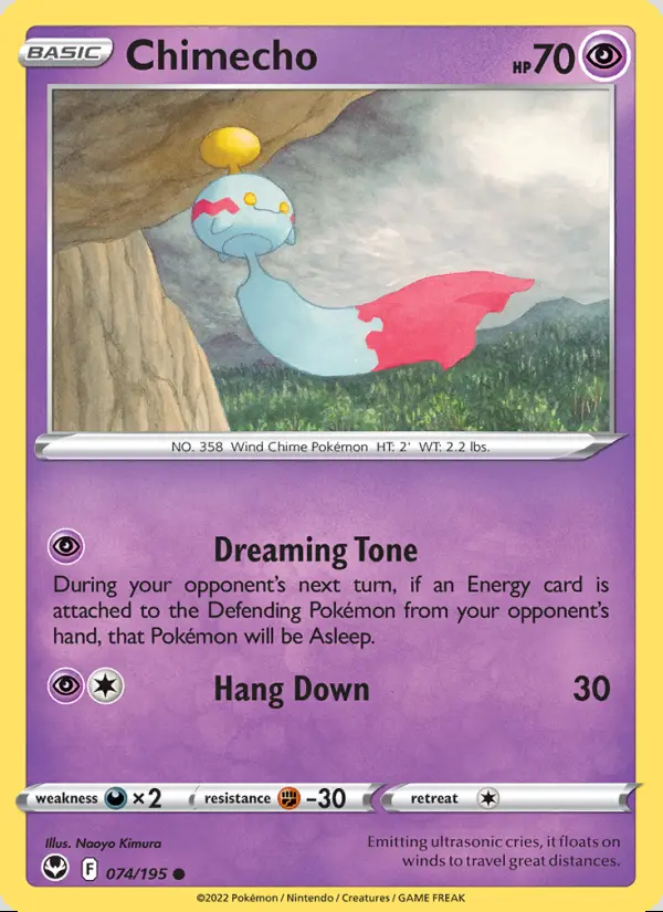Image of the card Chimecho