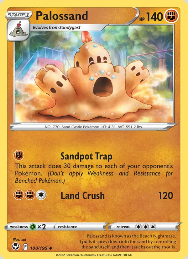 Image of the card Palossand