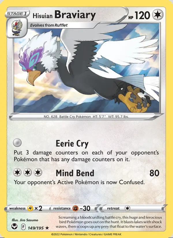Image of the card Hisuian Braviary
