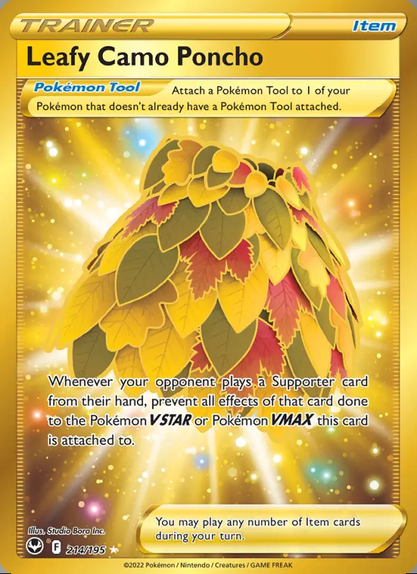 Image of the card Leafy Camo Poncho