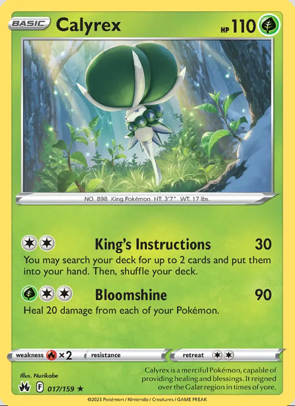 Image of the card Calyrex