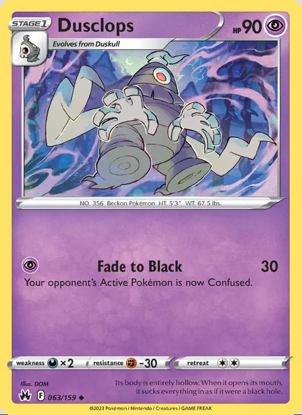 Image of the card Dusclops