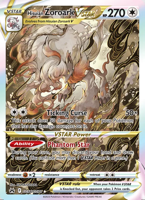 Image of the card Hisuian Zoroark VSTAR