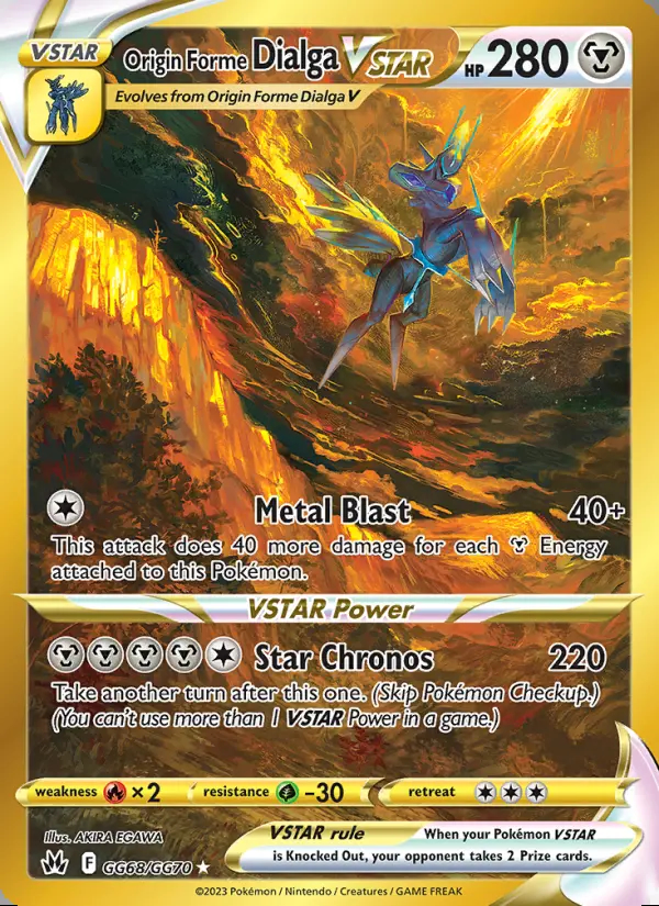 Image of the card Origin Forme Dialga VSTAR