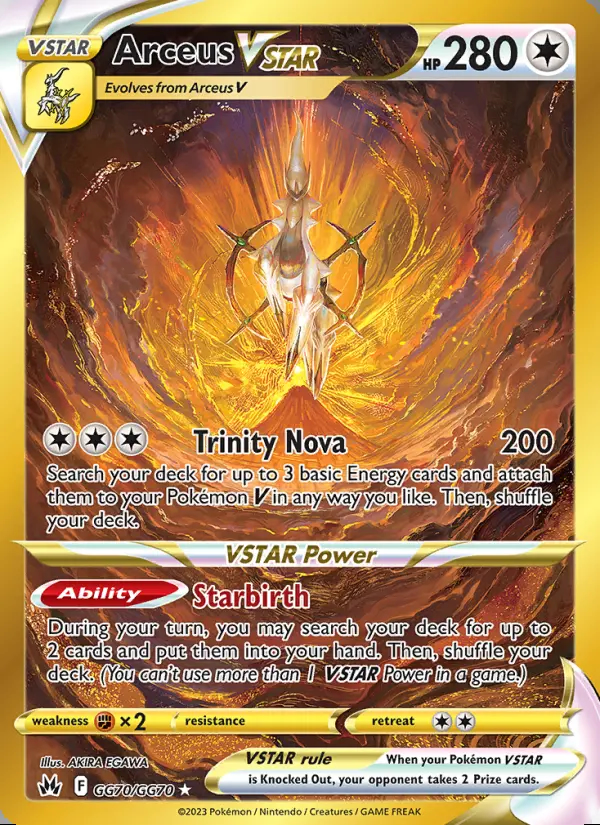 Image of the card Arceus VSTAR