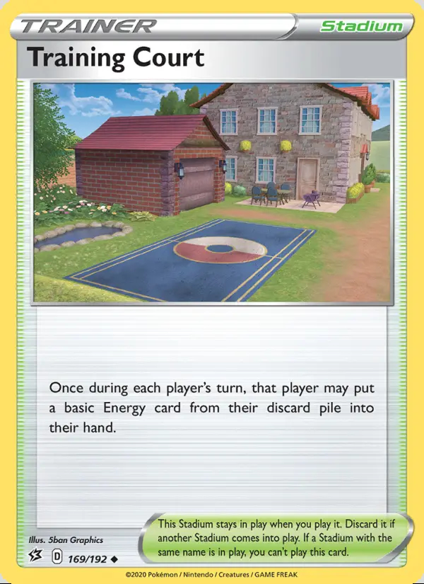 Image of the card Training Court