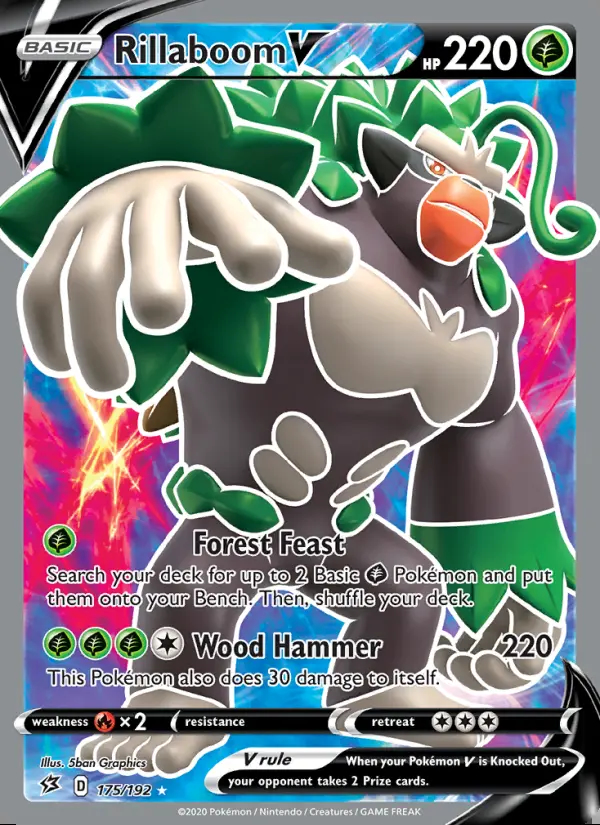 Image of the card Rillaboom V