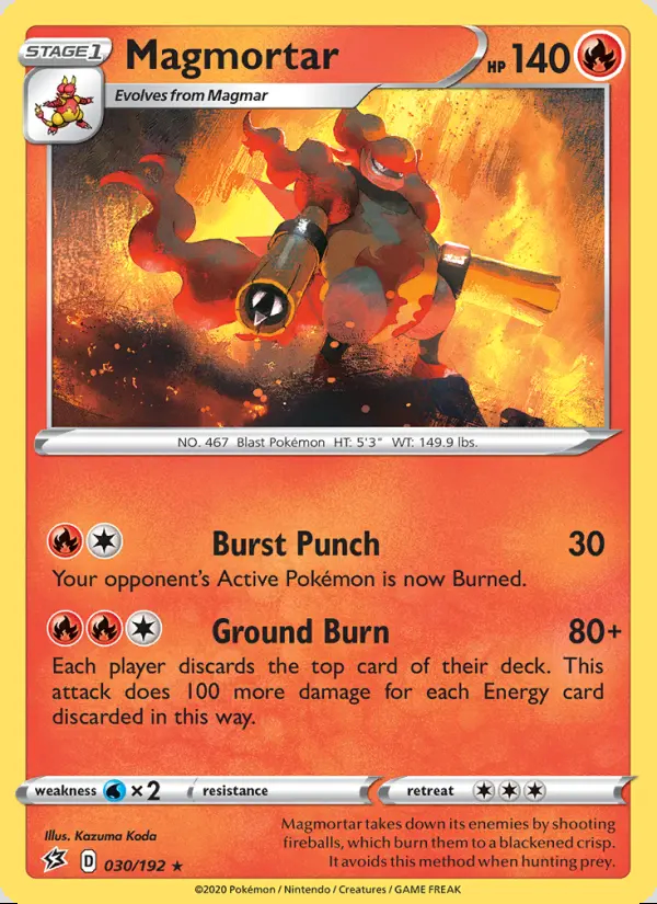 Image of the card Magmortar