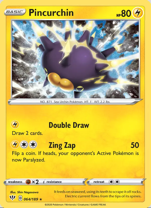 Image of the card Pincurchin