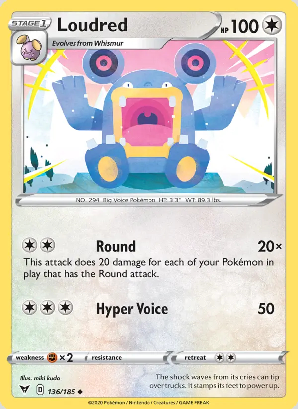 Image of the card Loudred