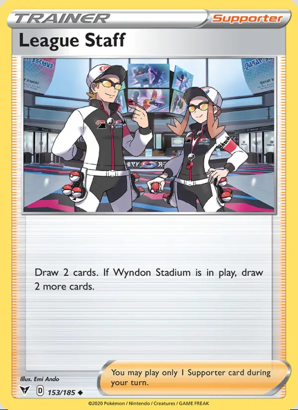 Image of the card League Staff