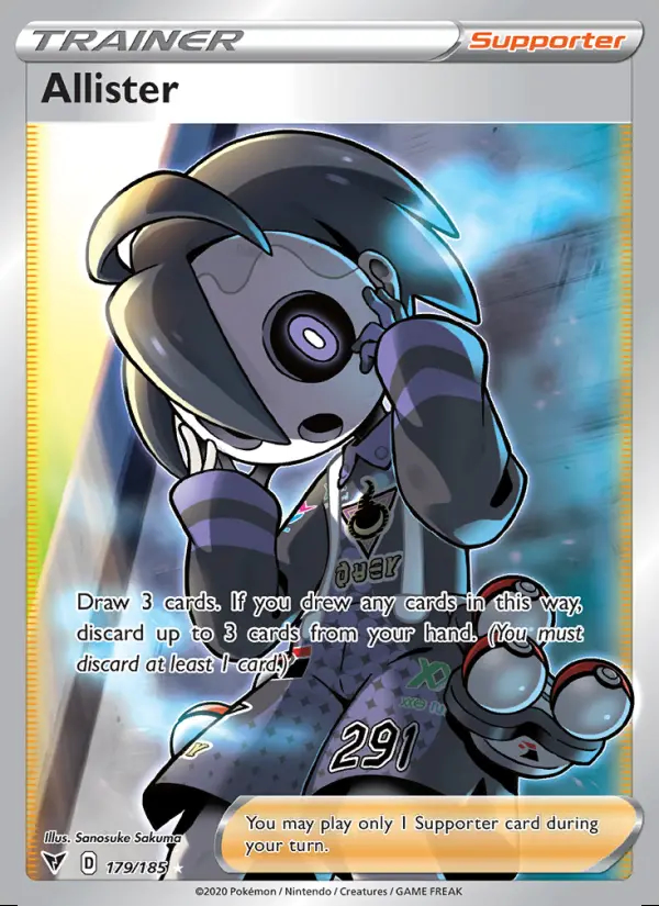 Image of the card Allister