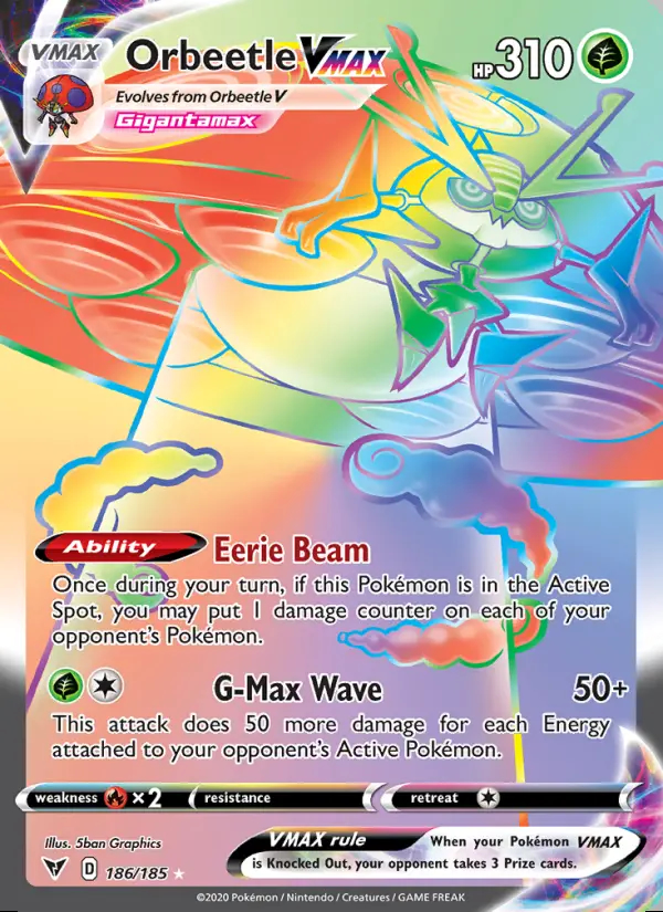 Image of the card Orbeetle VMAX