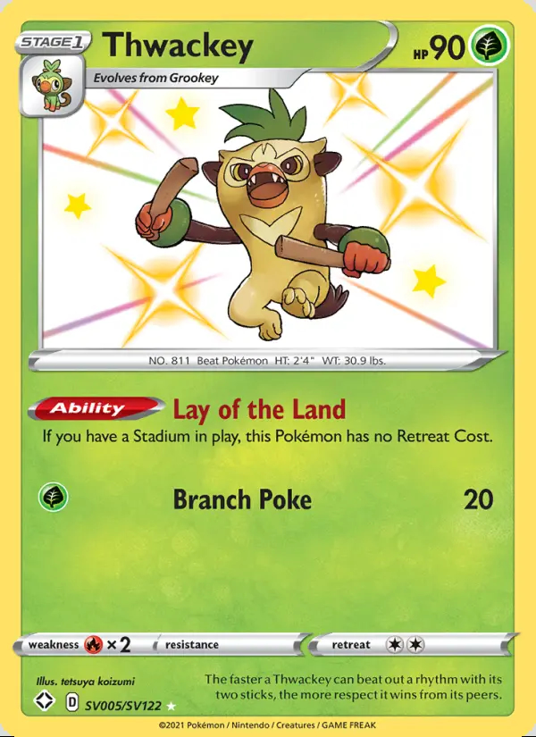 Image of the card Thwackey