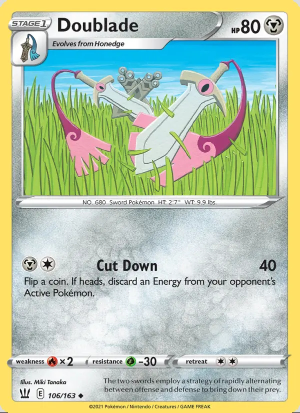 Image of the card Doublade