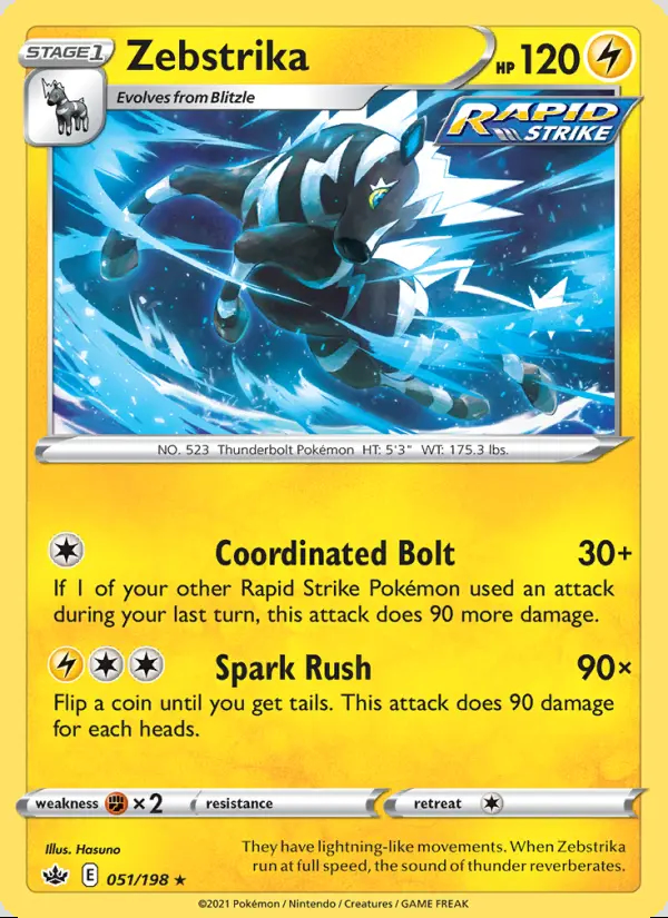 Image of the card Zebstrika