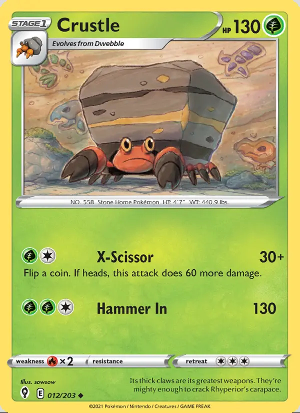 Image of the card Crustle