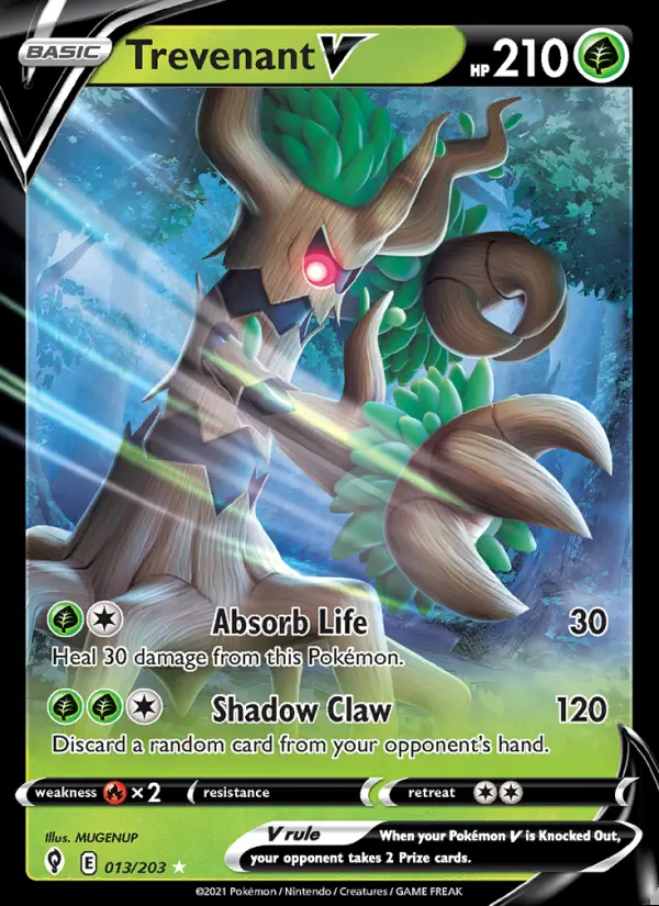 Image of the card Trevenant V