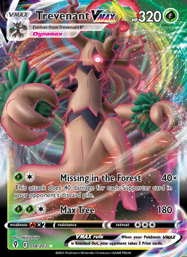 Image of the card Trevenant VMAX