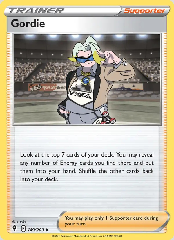 Image of the card Gordie